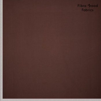 Preview: Fibre Mood, Webware Baumwolle Poplin stone washed, braun